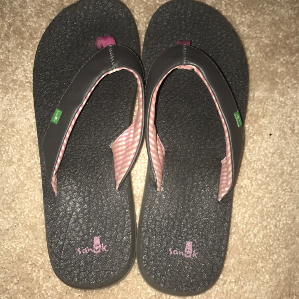 Yoga mat flip-flops